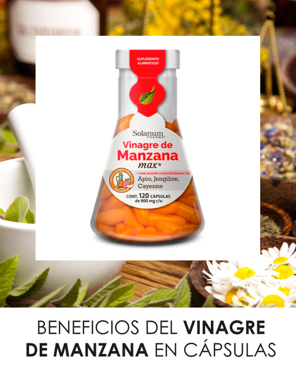 Una manera más práctica de consumir VINAGRE DE MANZANA