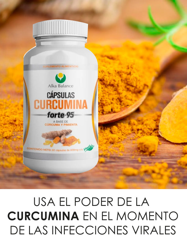 Usa el poder de la CURCUMINA en el momento de las infecciones virales