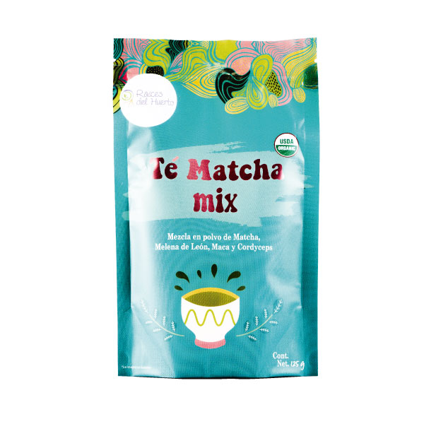 Té Matcha mix (adaptógenos) 125g / Raíces del Huerto