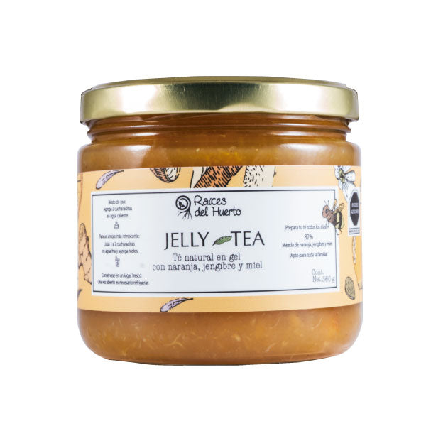 Jelly tea 360g Té en gel de naranja, jengibre y miel