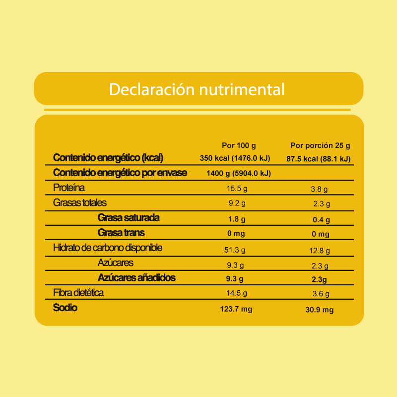 Overnight AVENA con chía- ChocoBanana 400g / Raíces del Huerto