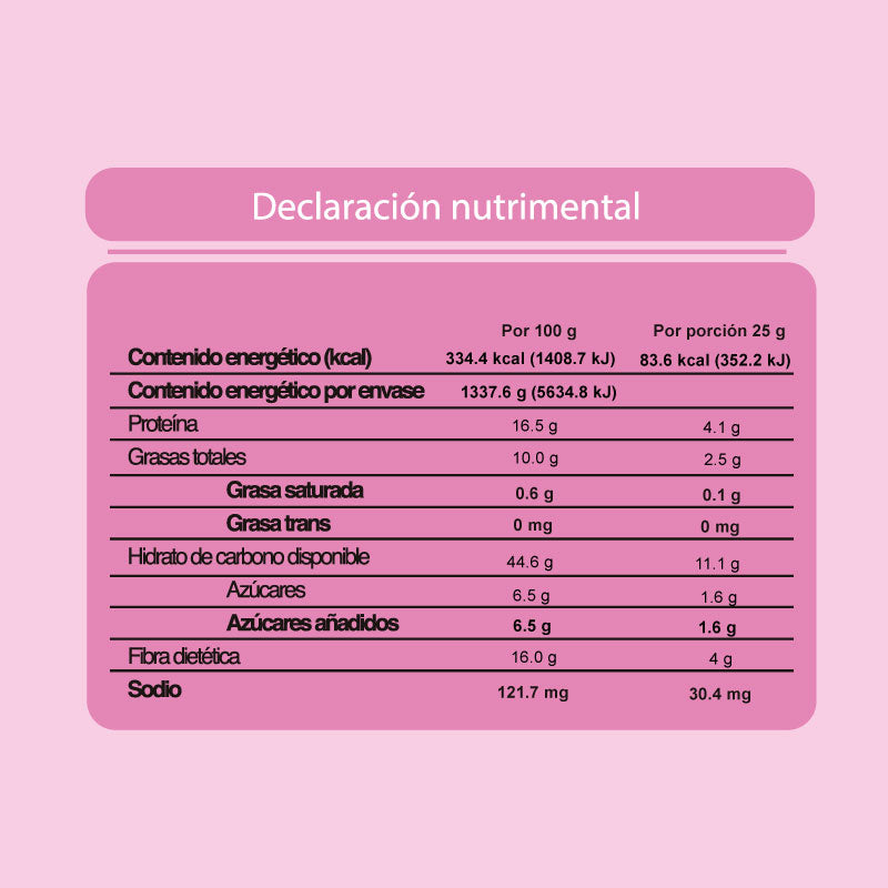 Overnight AVENA con chía- Fresas con crema 400g / Raíces del Huerto