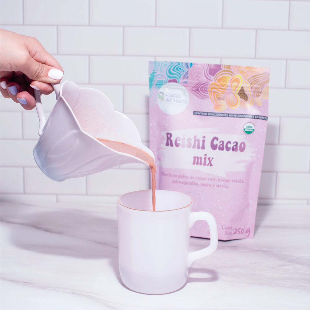Reishi Cacao Mix- Adaptógenos