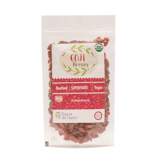 Goji berries orgánicos 230g / Raíces del Huerto