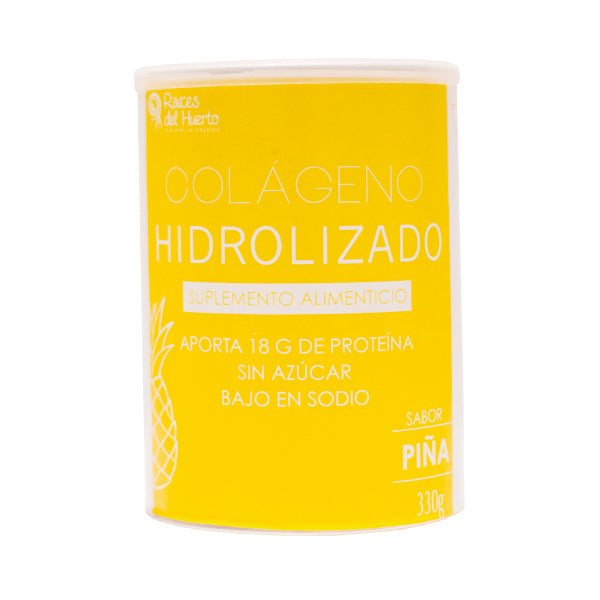 Colágeno hidrolizado sabor piña 330g/ Raíces del Huerto