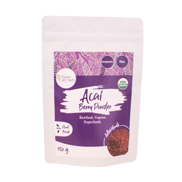 Acai orgánico 150g liofilizado / Raíces del Huerto