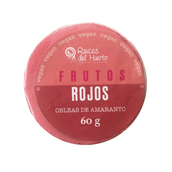 Obleas Frutos Rojos/ Raíces del Huerto