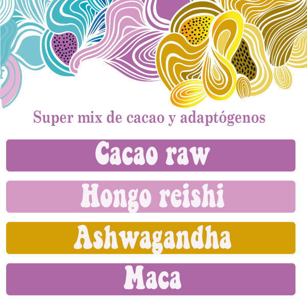 Reishi Cacao Mix- Adaptógenos