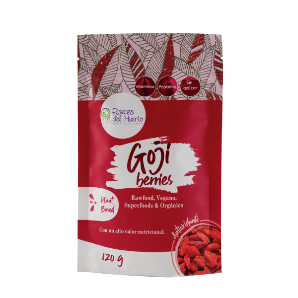 Goji berries orgánicos 120 g/ Raíces del Huerto