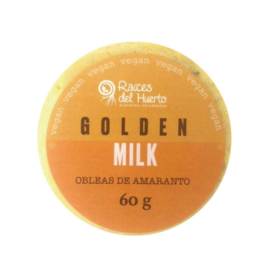 Obleas de Golden Milk/ Raíces del Huerto