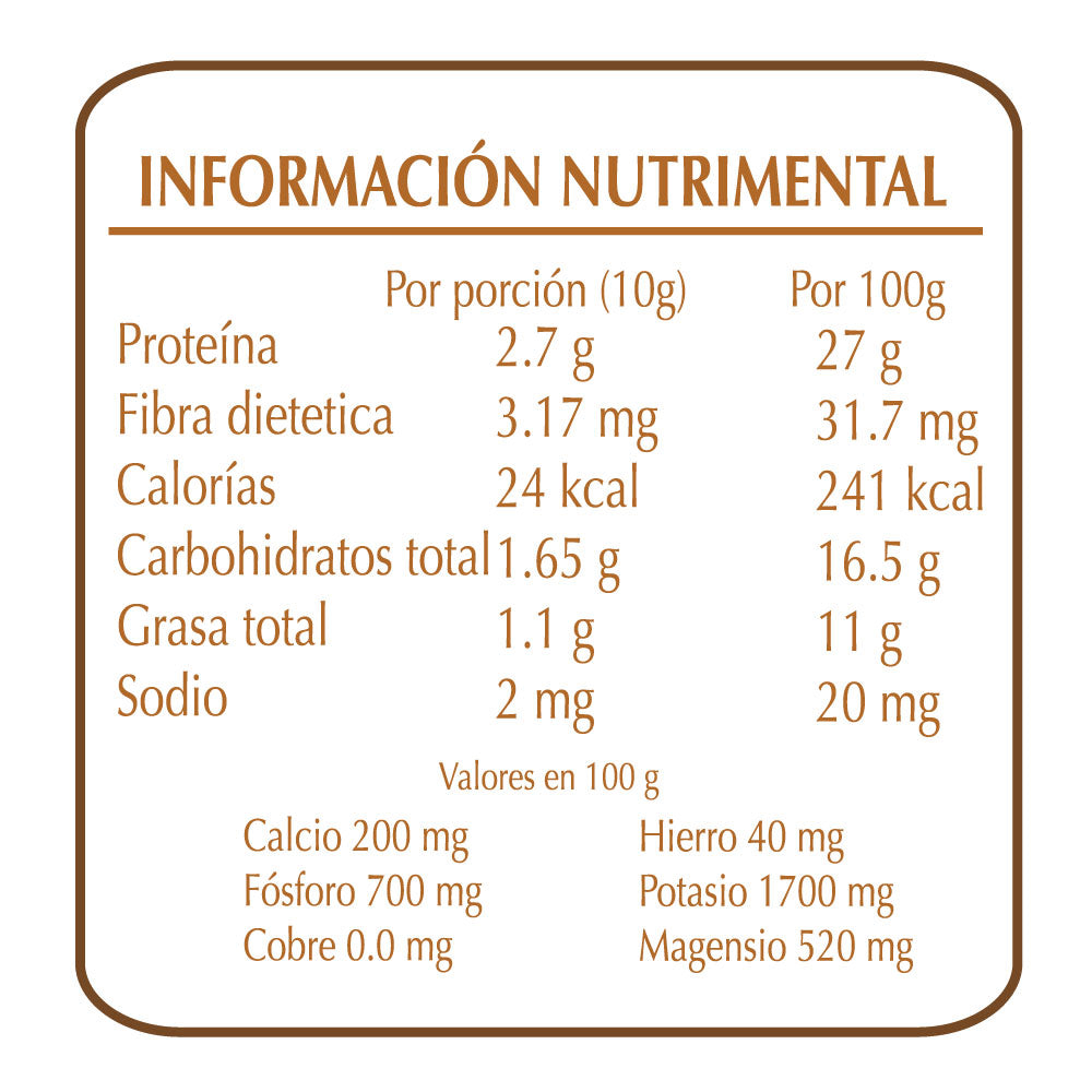 Cacao Raw Orgánico certificado USDA en polvo 350 g/ Raíces del Huerto