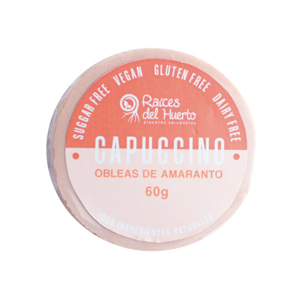 Obleas de capuccino 60g/ Raíces del Huerto