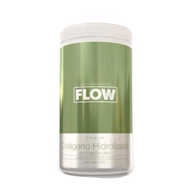 Colágeno hidrolizado con spirulina 500g/ Flow