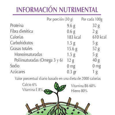 Corazones de hemp orgánicos 120 g/ Raíces del Huerto