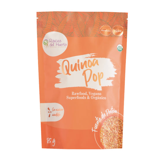 Quinoa inflada orgánica 90g /Raíces del Huerto